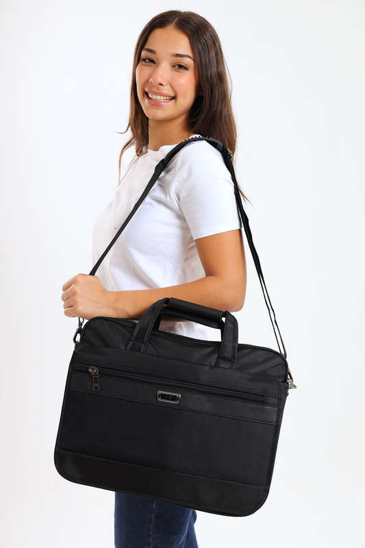 Senza® Black Laptop Bag Waterproof Heavy-Duty