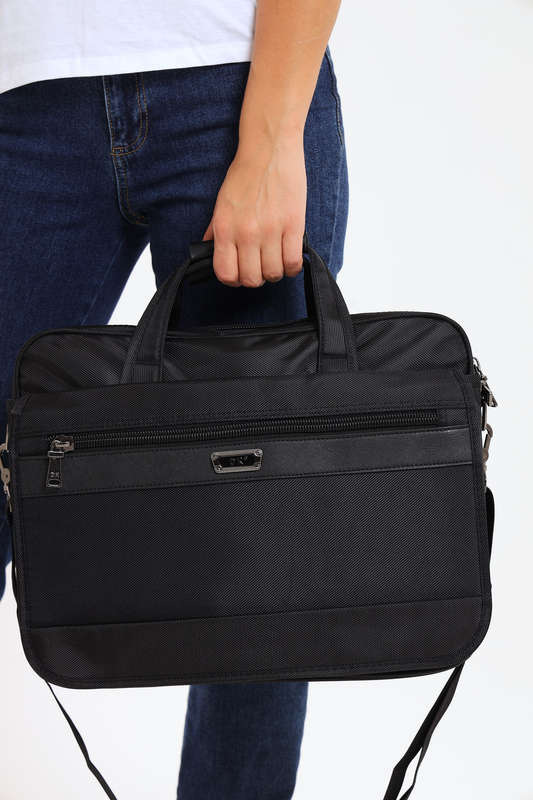 Senza® Black Laptop Bag Waterproof Heavy-Duty