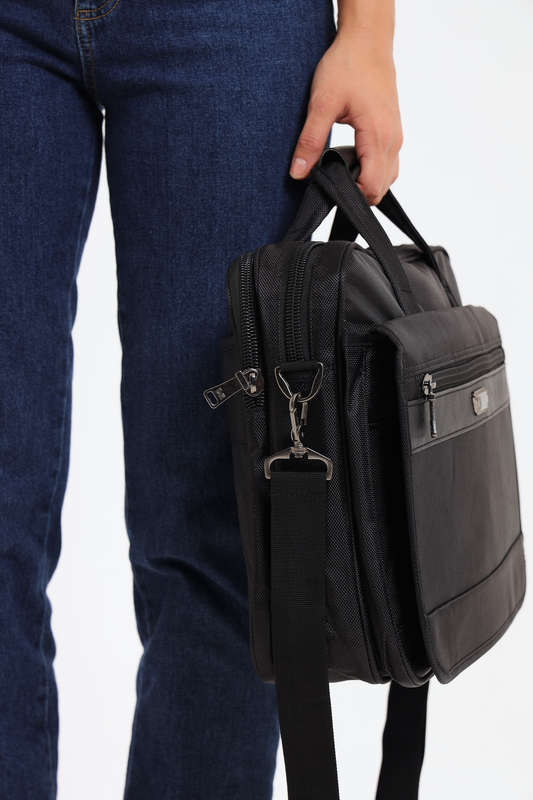 Senza® Black Laptop Bag Waterproof Heavy-Duty