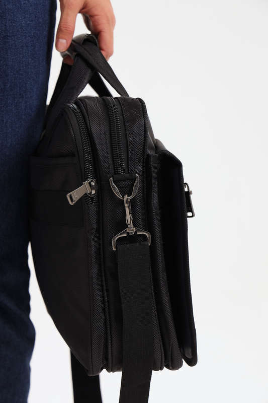 Senza® Black Laptop Bag Waterproof Heavy-Duty