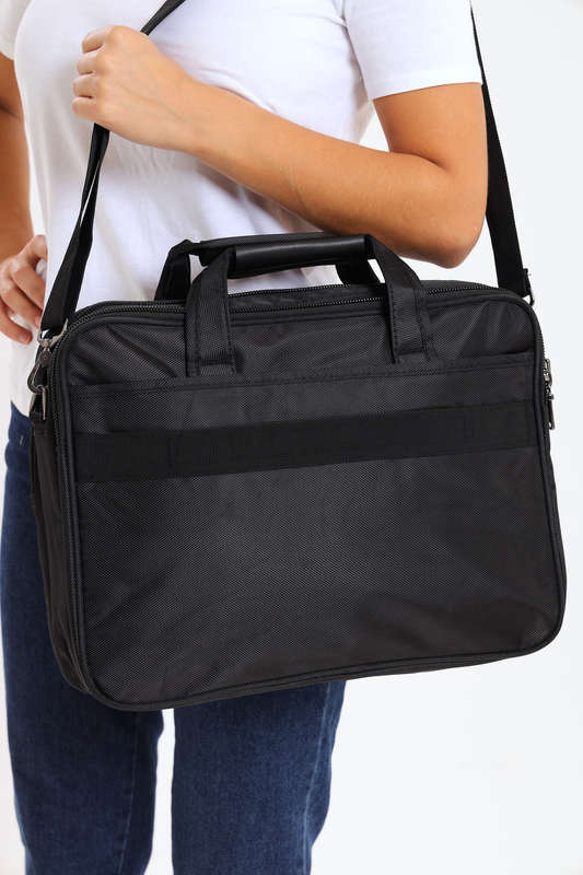 Senza® Black Laptop Bag Waterproof Heavy-Duty