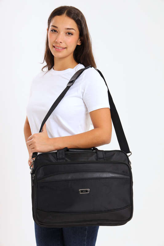 Senza® Black Laptop Bag Waterproof Heavy-Duty