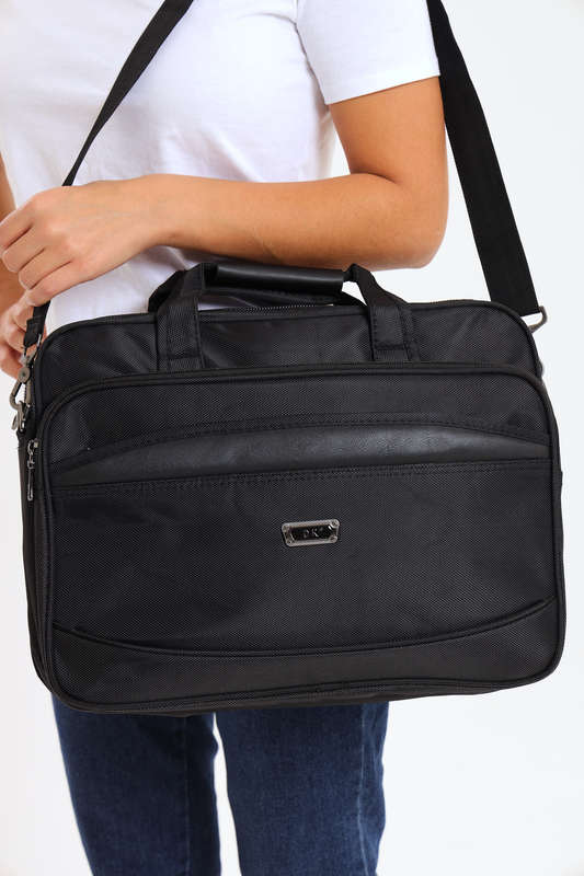Senza® Black Laptop Bag Waterproof Heavy-Duty