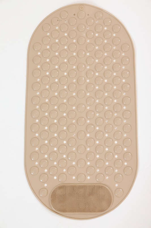Senza® Non-Slip Cleaning Massage PVC Shower Mat With Suction Pad Oval
