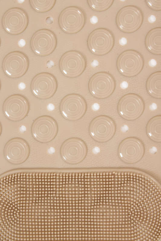Senza® Non-Slip Cleaning Massage PVC Shower Mat With Suction Pad Oval