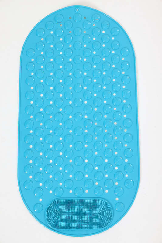 Senza® Non-Slip Cleaning Massage PVC Shower Mat With Suction Pad Oval