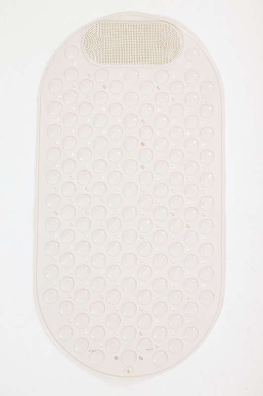 Senza® Non-Slip Cleaning Massage PVC Shower Mat With Suction Pad Oval