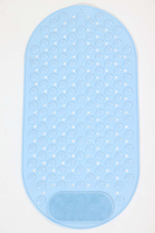 Senza® Non-Slip Cleaning Massage PVC Shower Mat With Suction Pad Oval