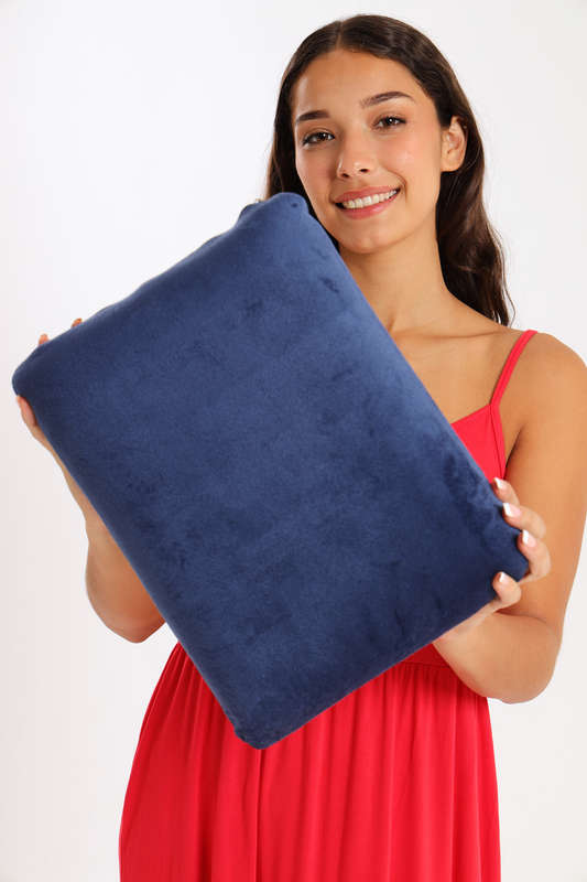 Senza® Premium Memory Foam Travel Neck Window Pillow