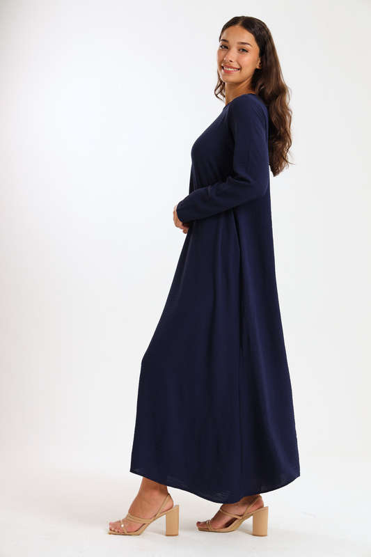 Zaria Airflow Classic Maxi Long Sleeve Abaya Cloak Dress