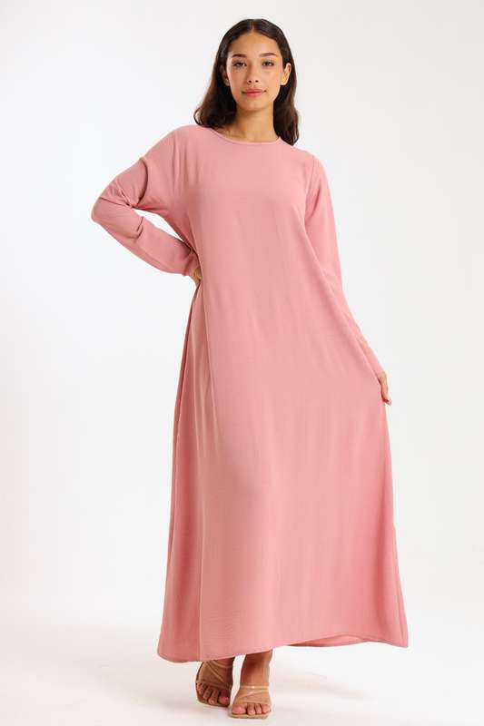 Zaria Airflow Classic Maxi Long Sleeve Abaya Cloak Dress