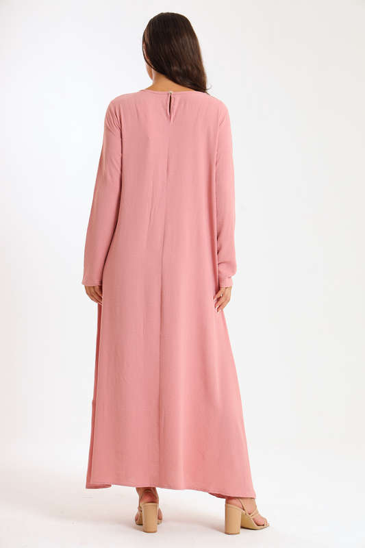 Zaria Airflow Classic Maxi Long Sleeve Abaya Cloak Dress