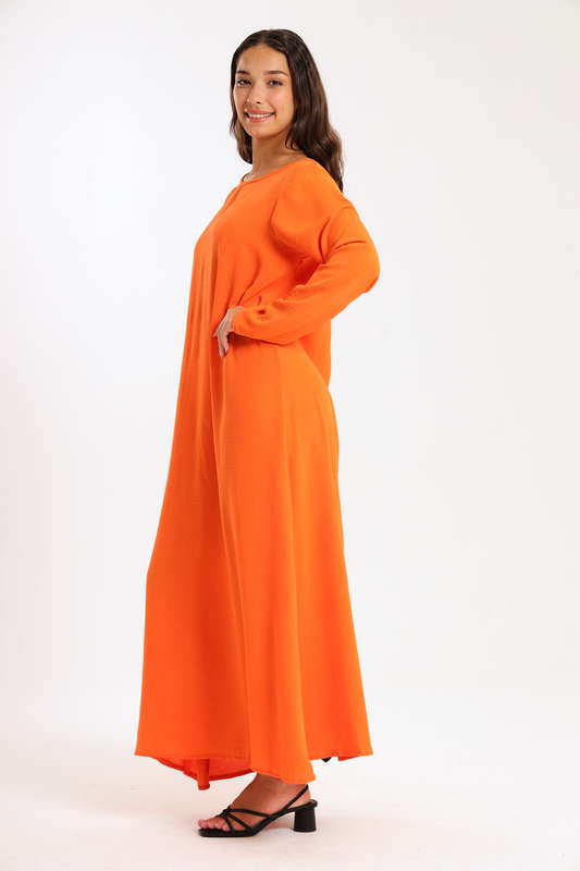 Zaria Airflow Classic Maxi Long Sleeve Abaya Cloak Dress
