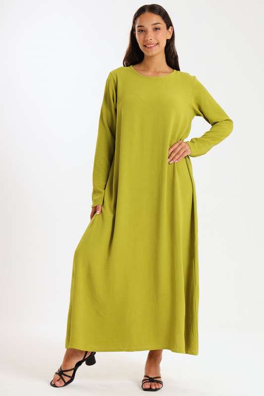 Zaria Airflow Classic Maxi Long Sleeve Abaya Cloak Dress