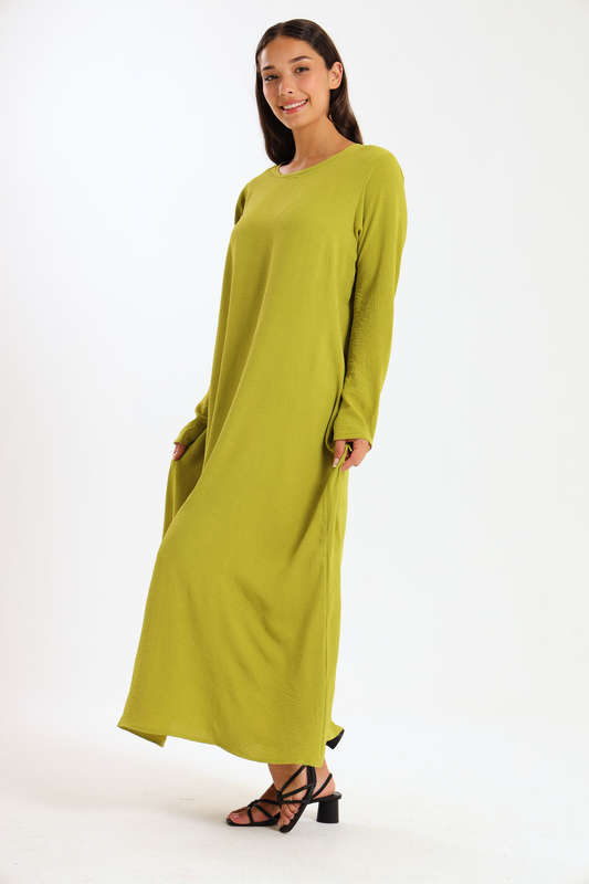 Zaria Airflow Classic Maxi Long Sleeve Abaya Cloak Dress