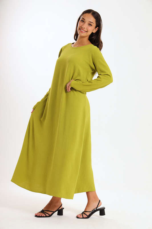 Zaria Airflow Classic Maxi Long Sleeve Abaya Cloak Dress