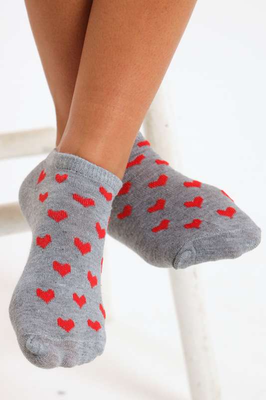 Senza® Ladies 12 Pair Printed Ankle Socks