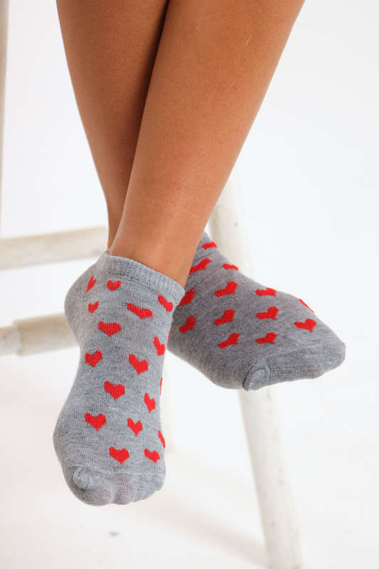 Senza® Ladies 12 Pair Printed Ankle Socks