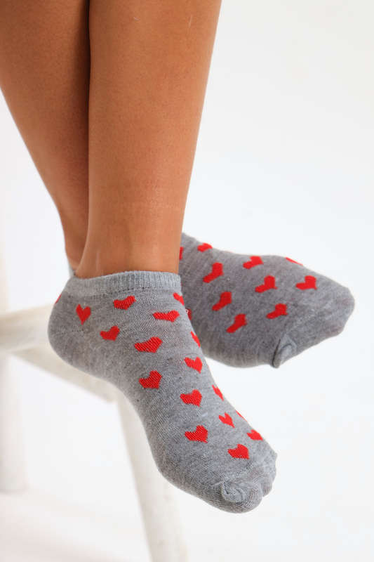 Senza® Ladies 12 Pair Printed Ankle Socks