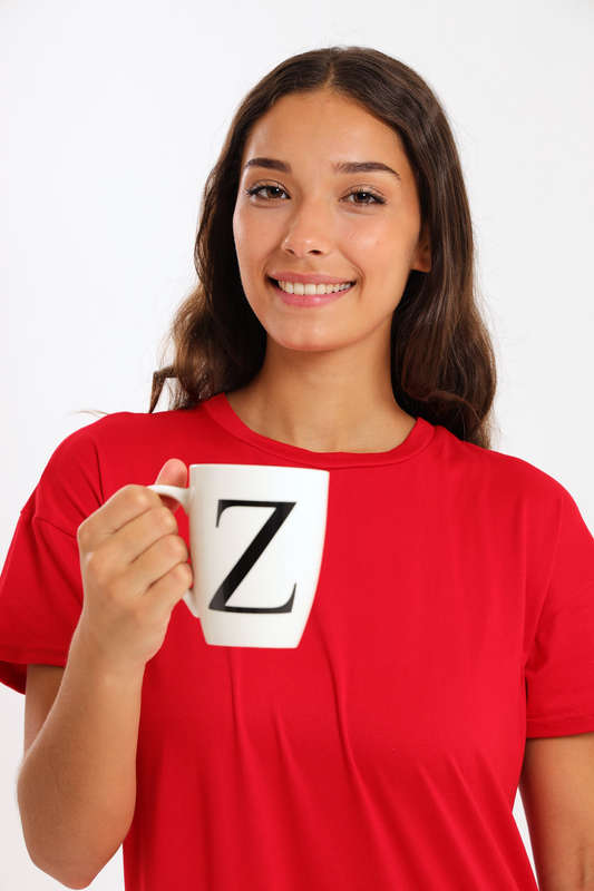 Senza® Alphabet Coffee Mug 400ml