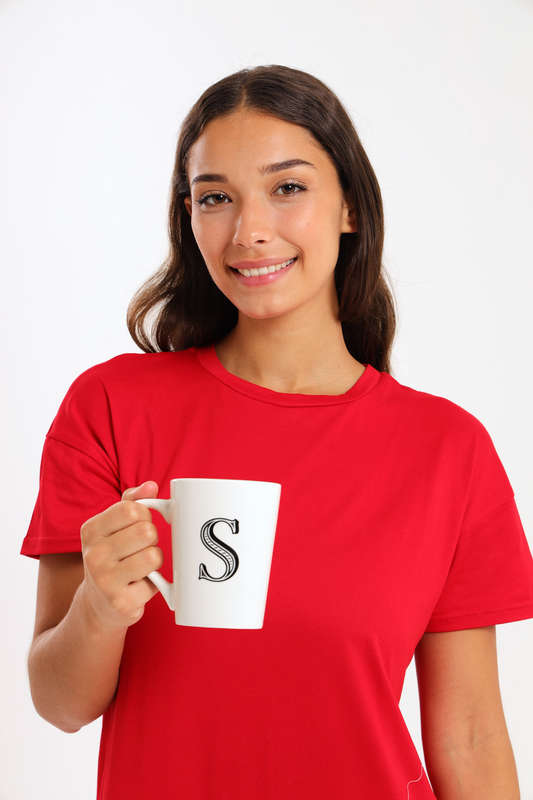Senza® Alphabet Coffee Mug 400ml