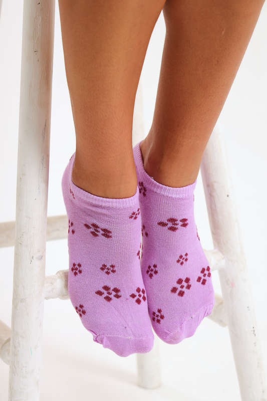 Senza® Ladies 12 Pair Printed Ankle Socks