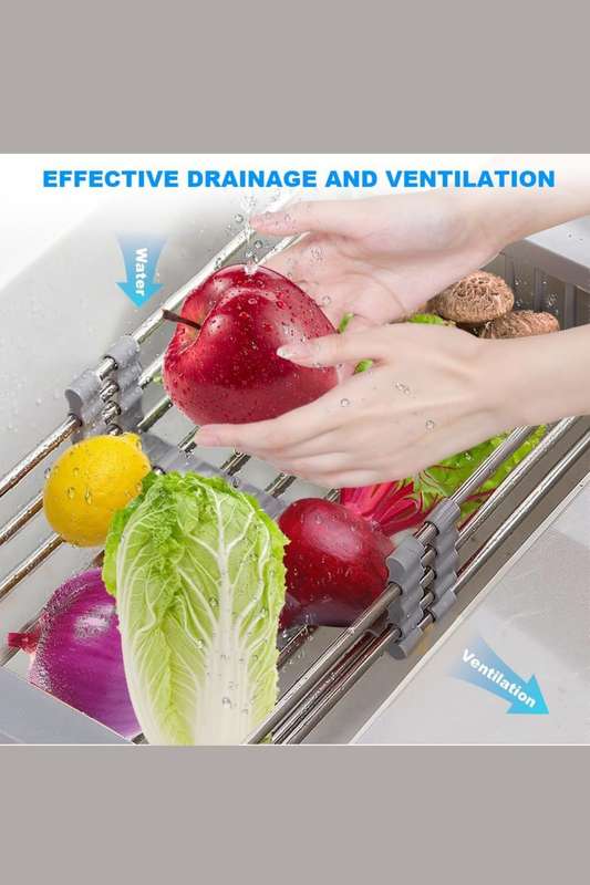 Senza® Retractable Dish Drying - Organizing Rack