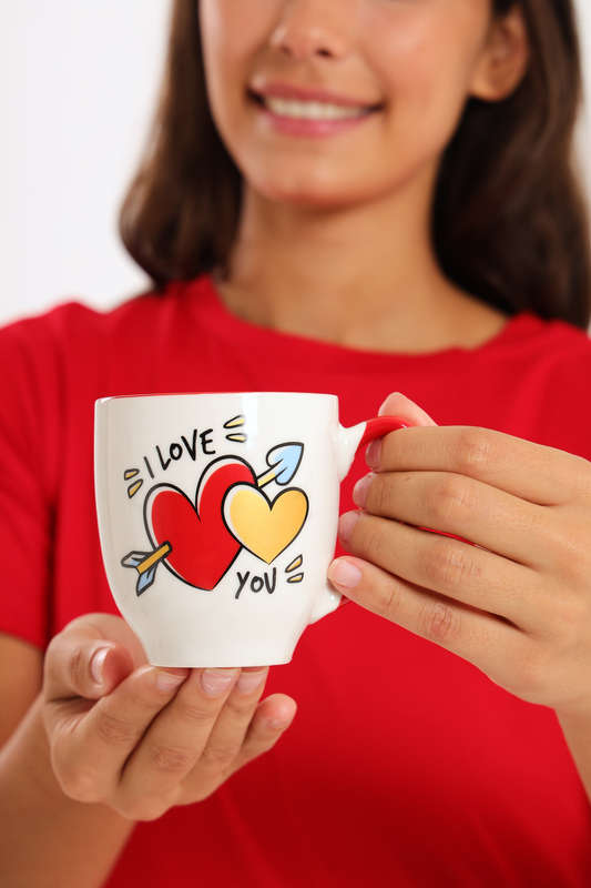Senza® Valentines Day Coffee - Tea Mug 400ml