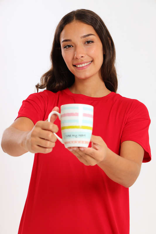 Senza® Valentine's Gift Coffee - Tea Day Mug 400ml