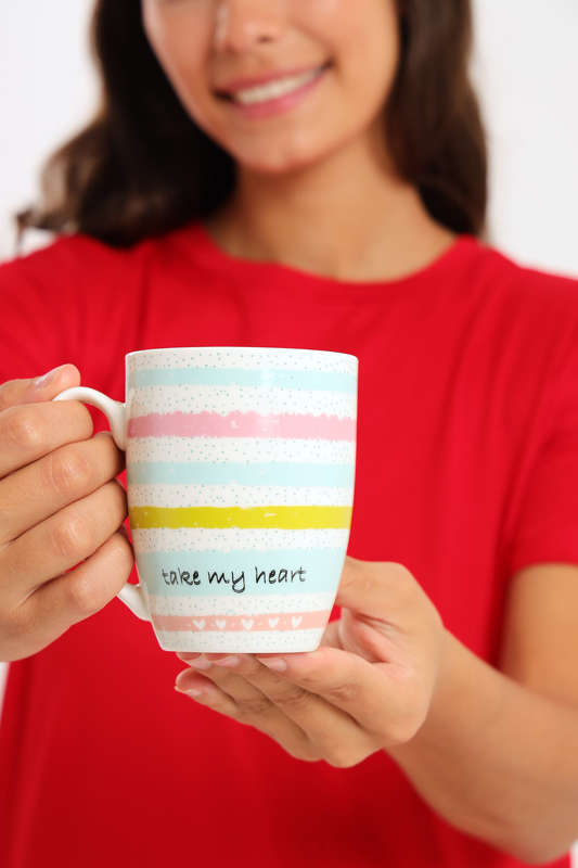 Senza® Valentine's Gift Coffee - Tea Day Mug 400ml