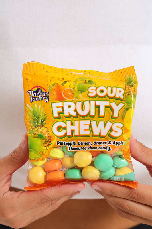 Sour Fruity Chews 90g