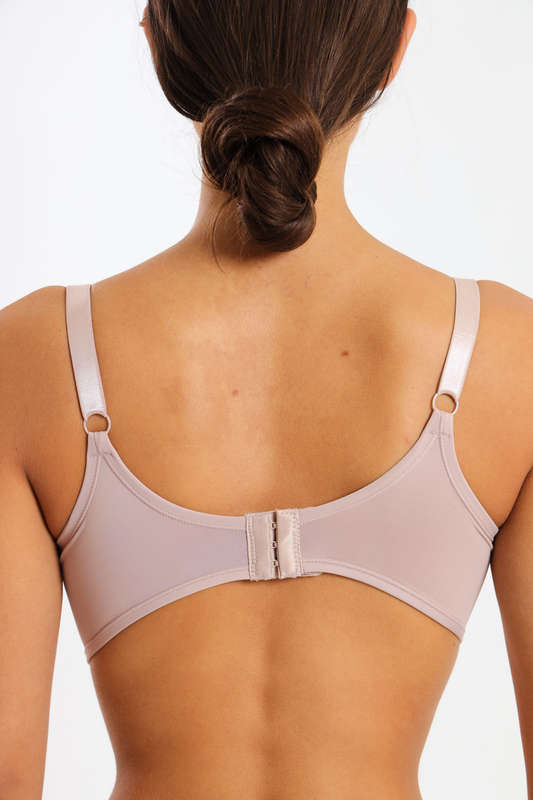 Branded 2 Pack Montelle Plush Wirefree T-Shirt Comfort Bra C-D-DD For Large Bust