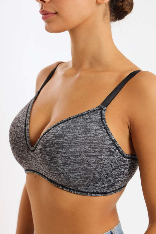 Branded 2 Pack Montelle Plush Wirefree T-Shirt Comfort Bra C-D-DD For Large Bust