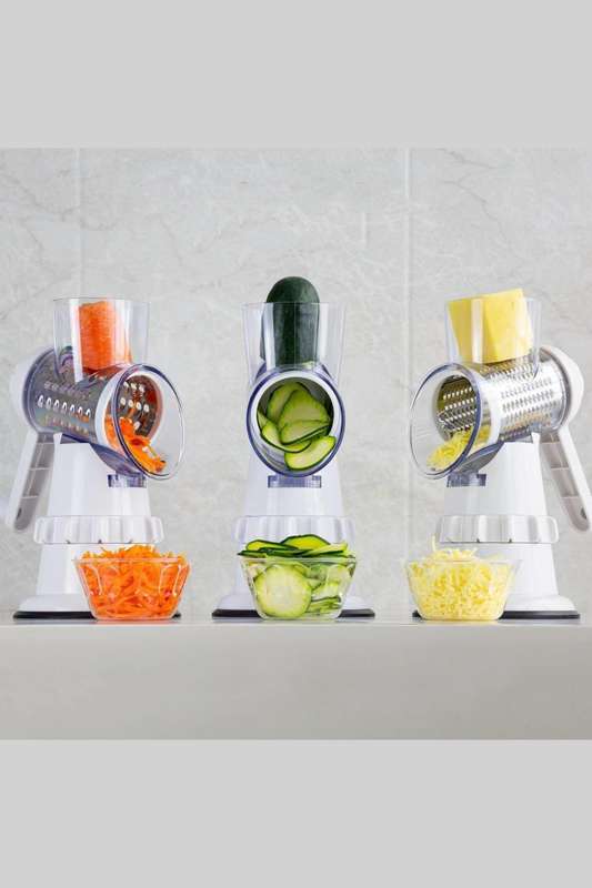 3-in-1 Multifunctional Vegetable Cutter &amp; Cheese Grater