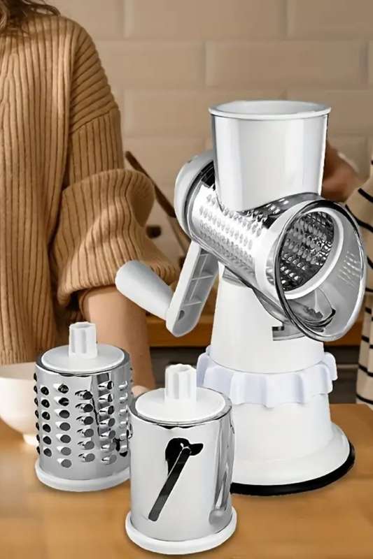3-in-1 Multifunctional Vegetable Cutter &amp; Cheese Grater
