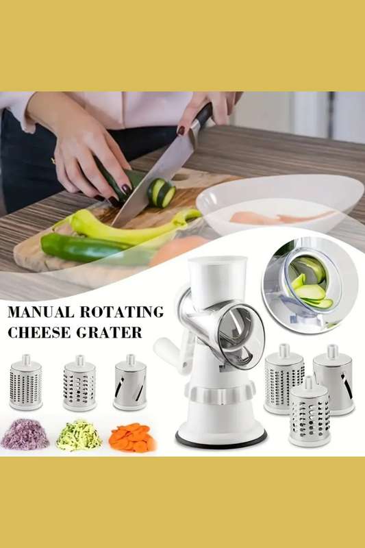 3-in-1 Multifunctional Vegetable Cutter &amp; Cheese Grater