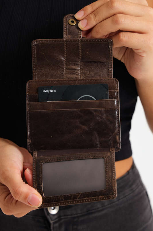 Geniun Leather Wallet With Coin Slot