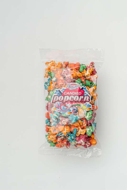 Candied Coloured Popcorn