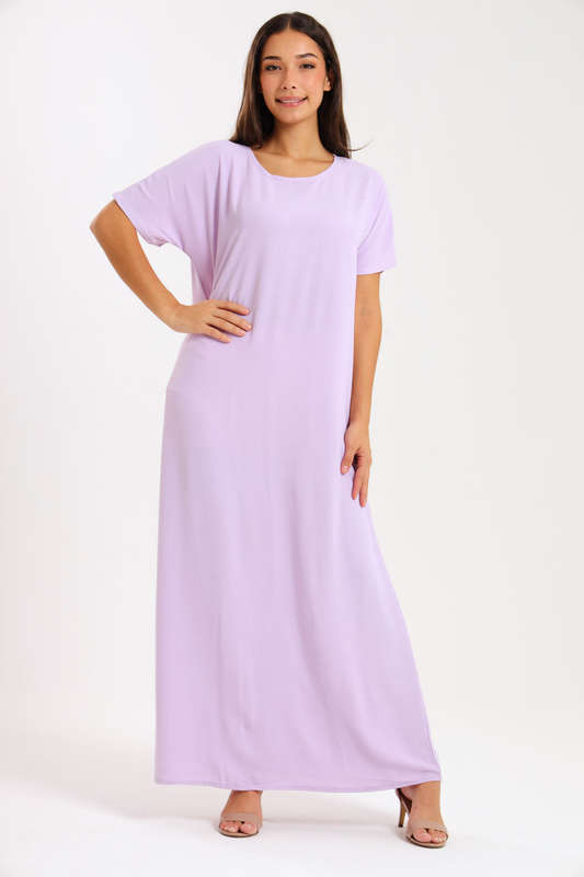 Jasmin Classic Maxi Short Sleeve Dress