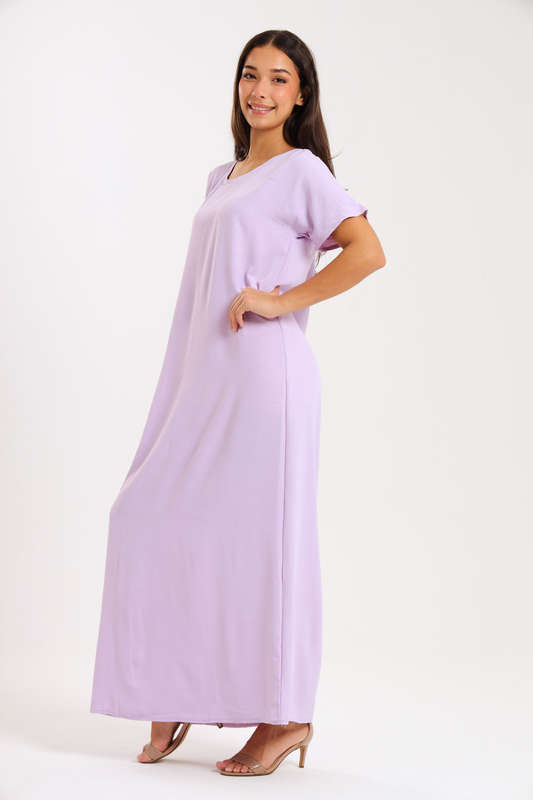 Jasmin Classic Maxi Short Sleeve Dress
