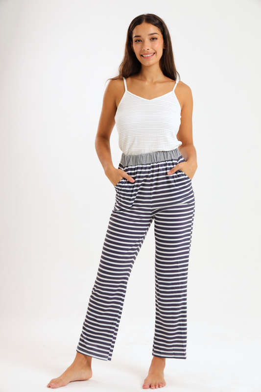 Ladies Pyjama Pants with Pockets