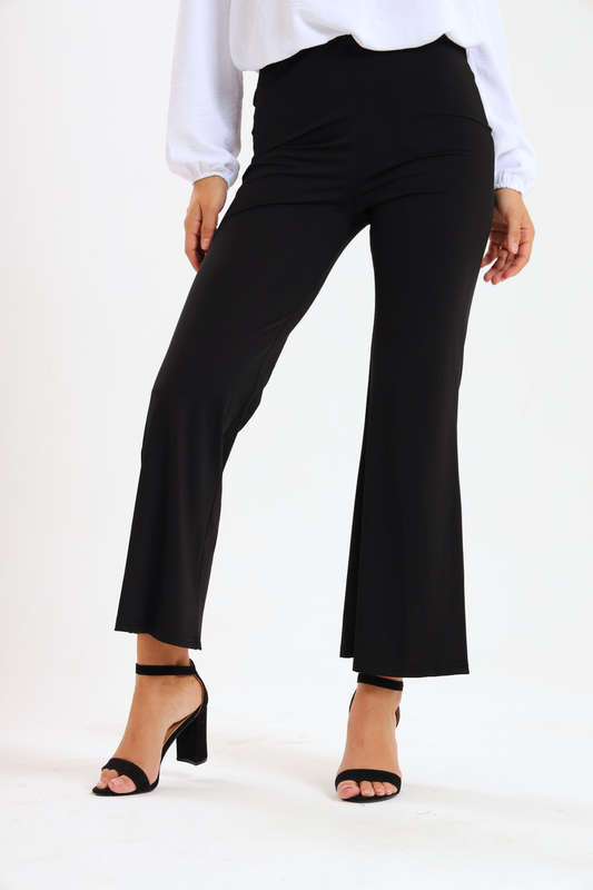 Ladies Skin Tight Wide Leg Pants