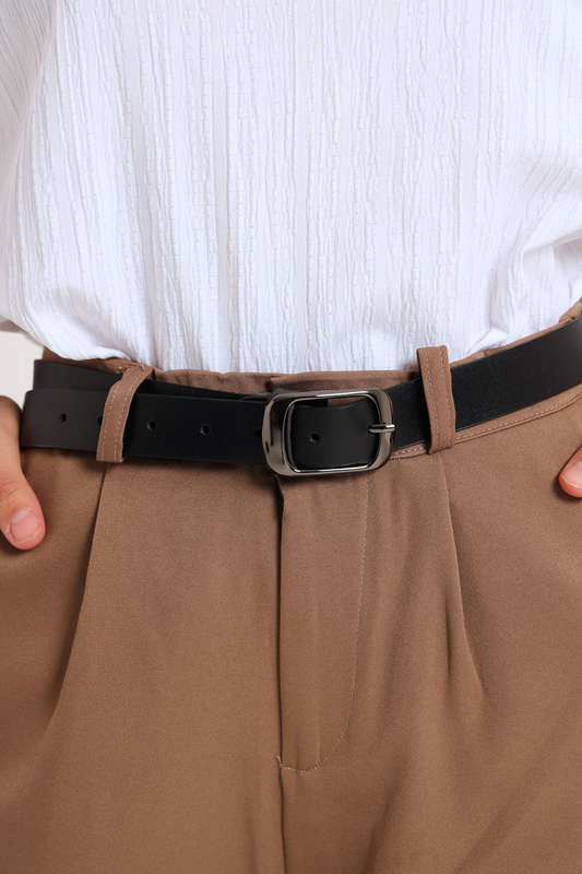 Ladies Slimline PU Leather Belt 1200mm x 30mm