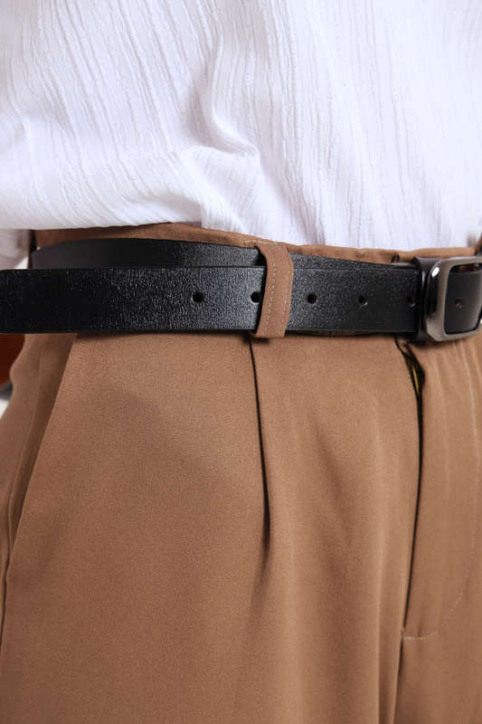 Ladies Slimline PU Leather Belt 1200mm x 30mm