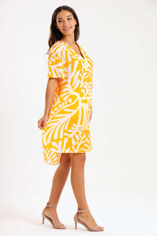 Maria Henley Tunic Summer Dress
