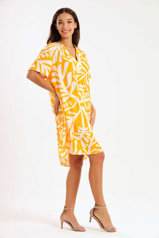 Maria Henley Tunic Summer Dress