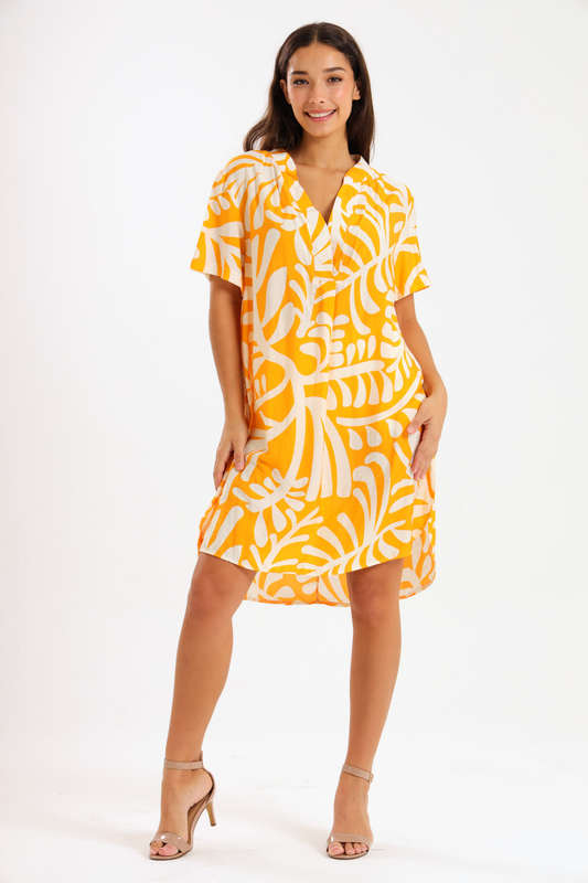 Maria Henley Tunic Summer Dress