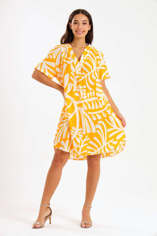 Maria Henley Tunic Summer Dress