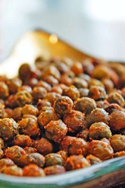 Roasted Green Peas Bermuda Bites