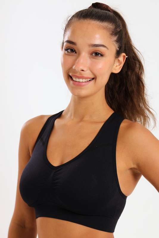 Senza®High Impact Performance Crop Top Padded Sports Bra